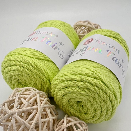 Пряжа Cotton fair 4/4