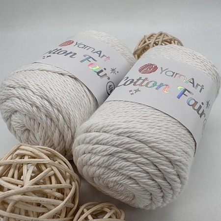 Пряжа Cotton fair 4/4