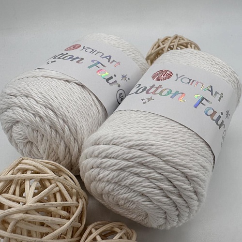 Пряжа Cotton fair 4/4