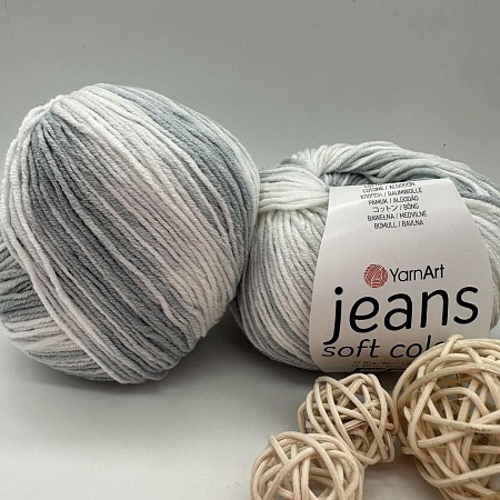 Пряжа Jeans soft colors