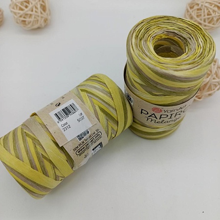 Пряжа Рафия Papiro Melange