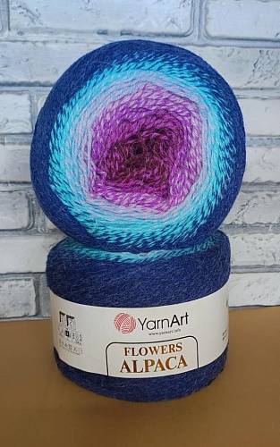 Пряжа Flowers Alpaca