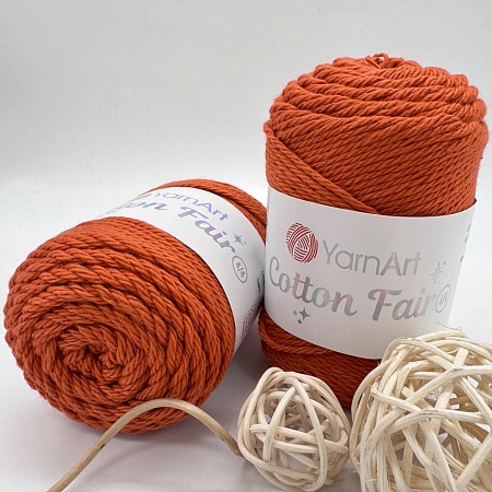 Пряжа Cotton fair 4/4