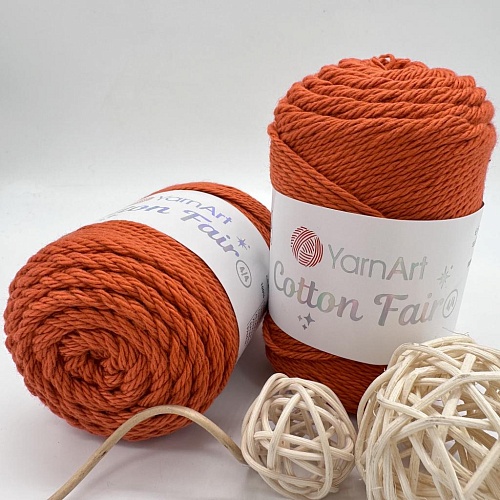 Пряжа Cotton fair 4/4