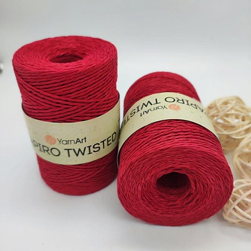 Пряжа Рафия крученая Papiro Twisted
