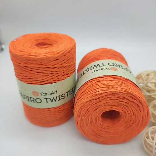 Пряжа Рафия крученая Papiro Twisted